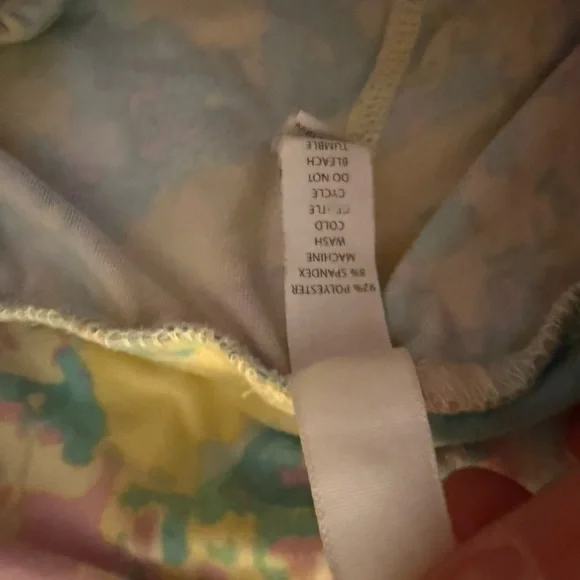 LuLaRoe Women’s Tall Curvy Leggings in Pastel Multicolor - Picture 4 of 4